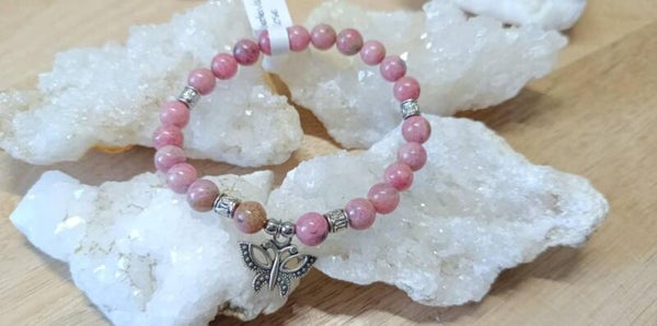 Bracelet Rhodonite Rose