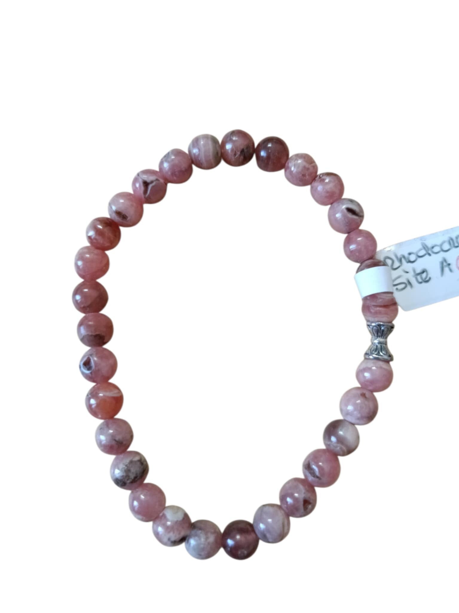 Bracelet Rhodochrosite 6mm Grade A