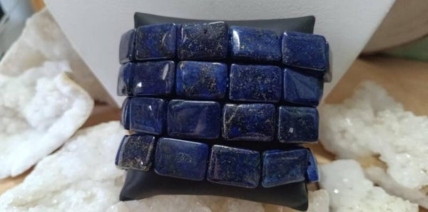 Bracelet Lapis Lazuli Rectangle 13mm