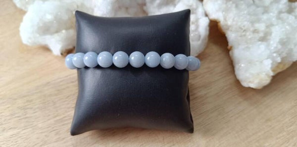 Bracelet Angelite Bleue 8mm