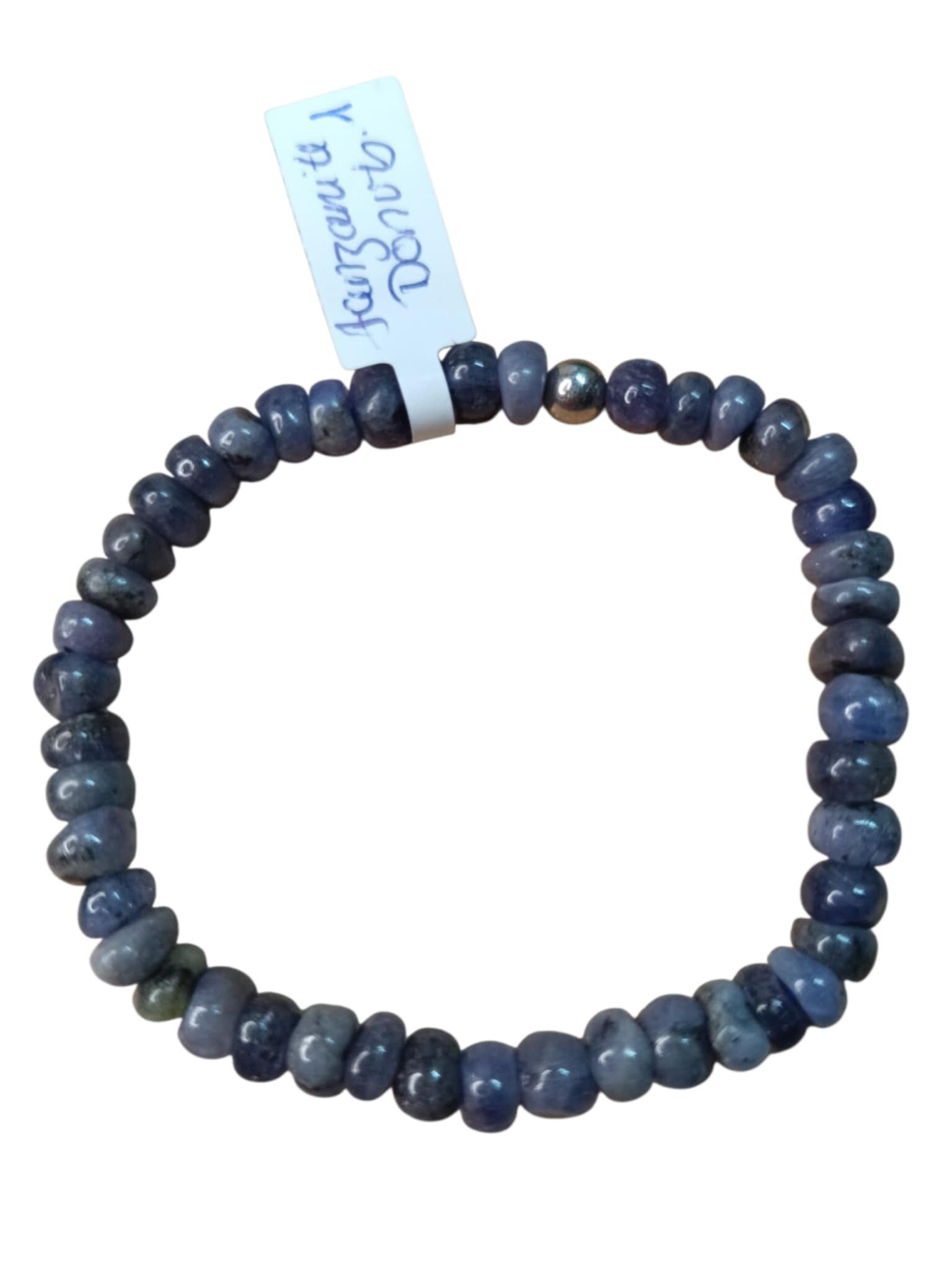 Bracelet Tanzanite Donuts Grade 2A 6.4mm