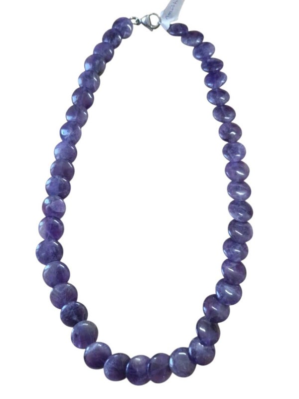 Collier Améthyste Rond