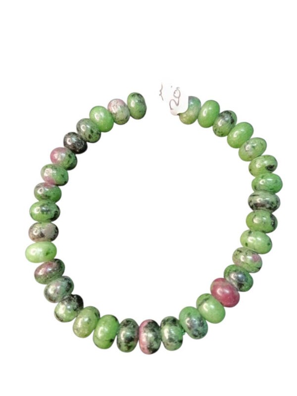 Bracelet Rubis sur Zoïsite Donuts
