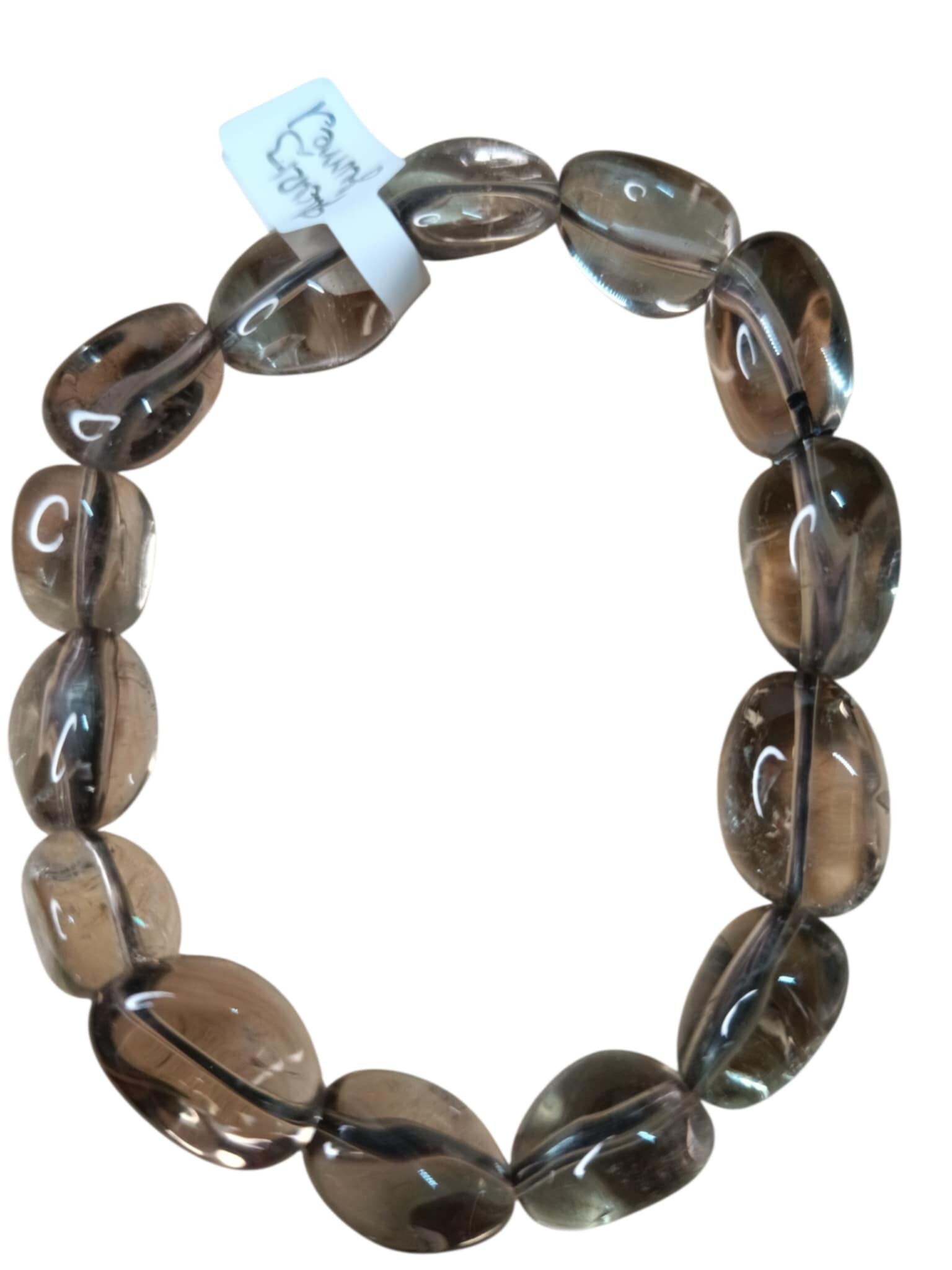 Bracelet Quartz Fumé Forme Libre