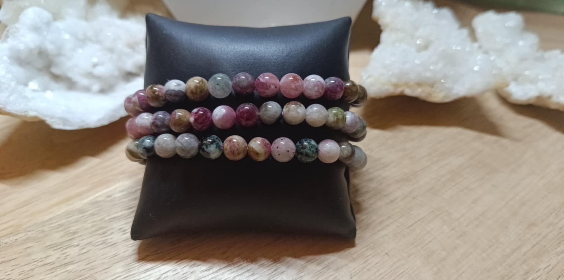 Bracelet Tourmaline Multicolore 7mm