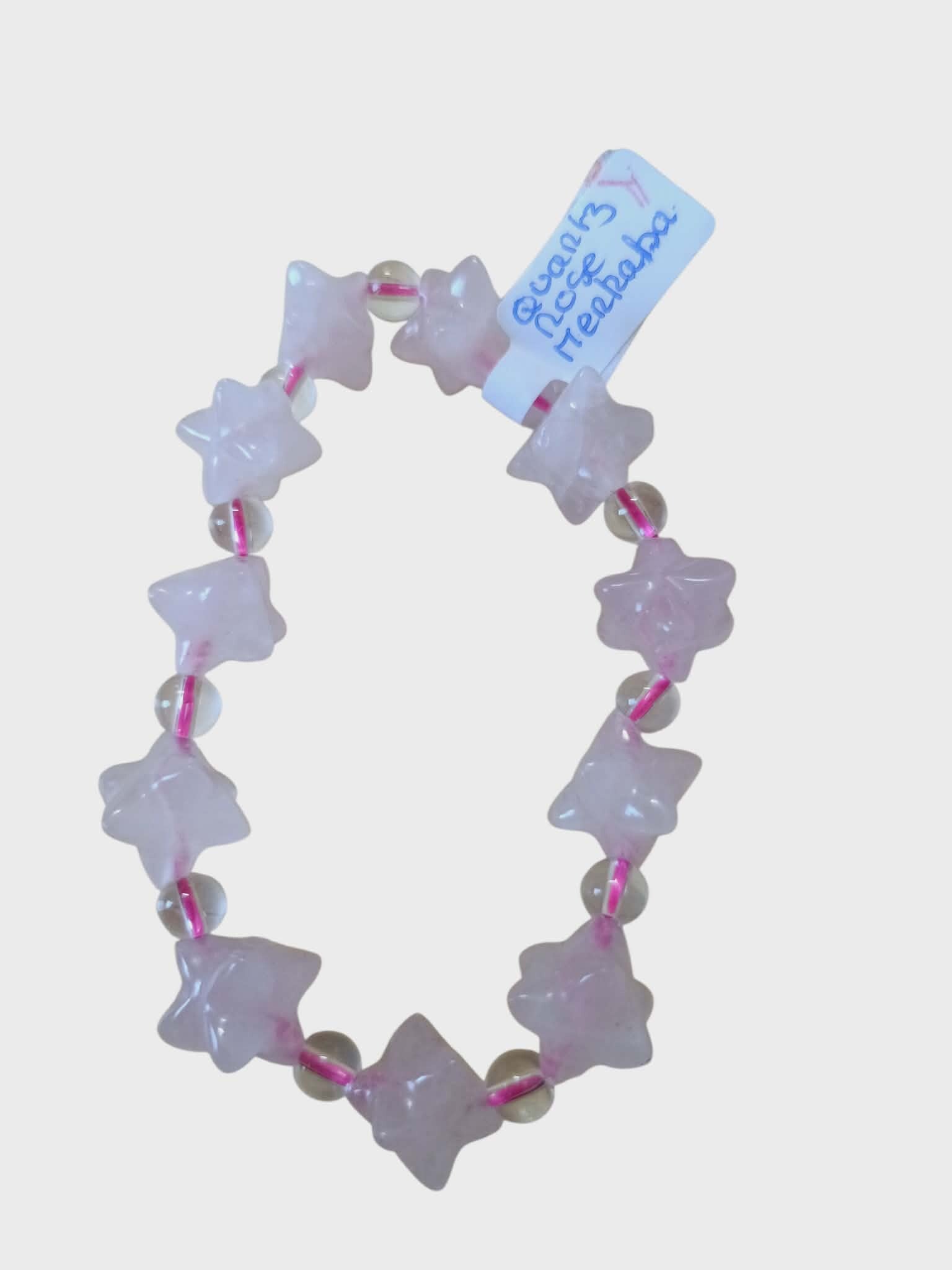 Bracelet Quartz Rose Merkaba
