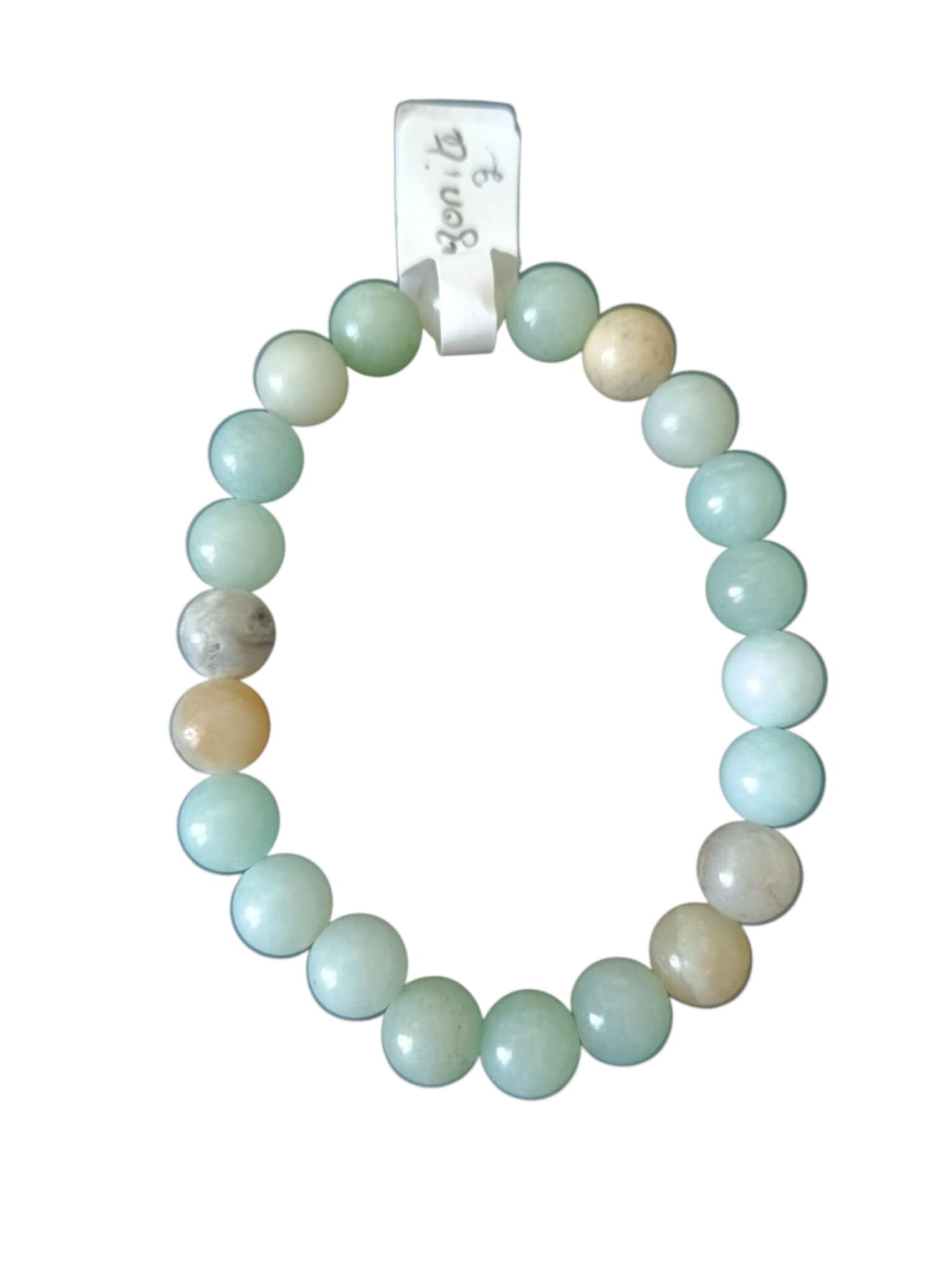 Bracelet Amazonite Multicolore 8mm