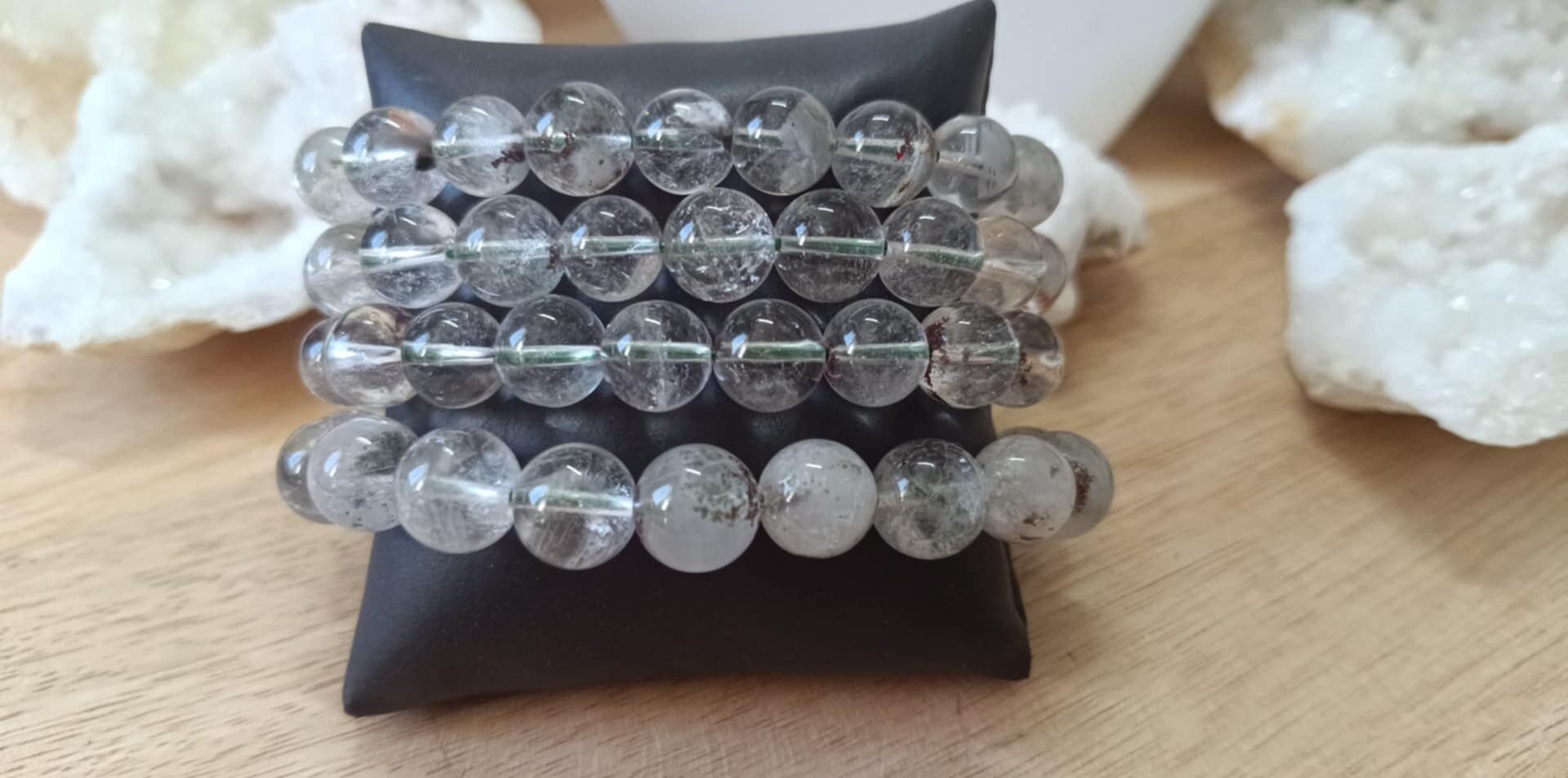 Bracelet Quartz Lodolite Grade A+