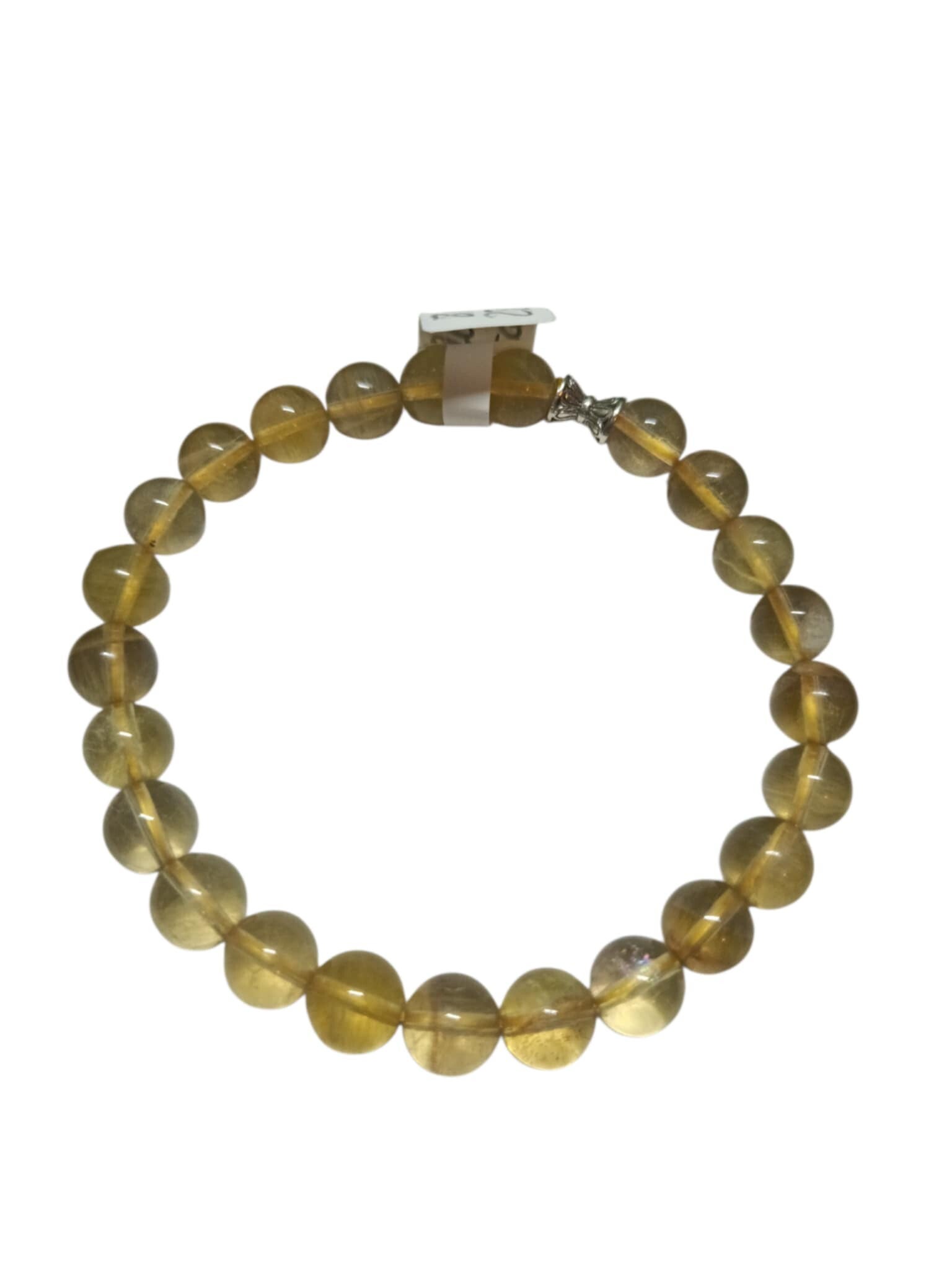 Bracelet Fluorite Jaune 8mm