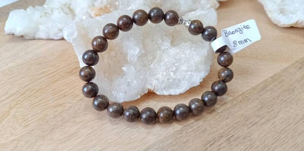 Bracelet Bronzite 8mm