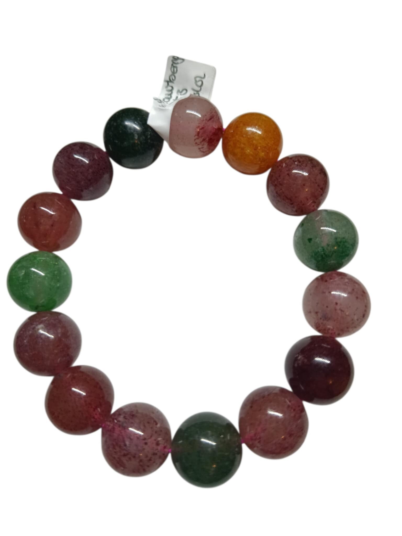Bracelet Quartz Fraise Multicolore 14mm