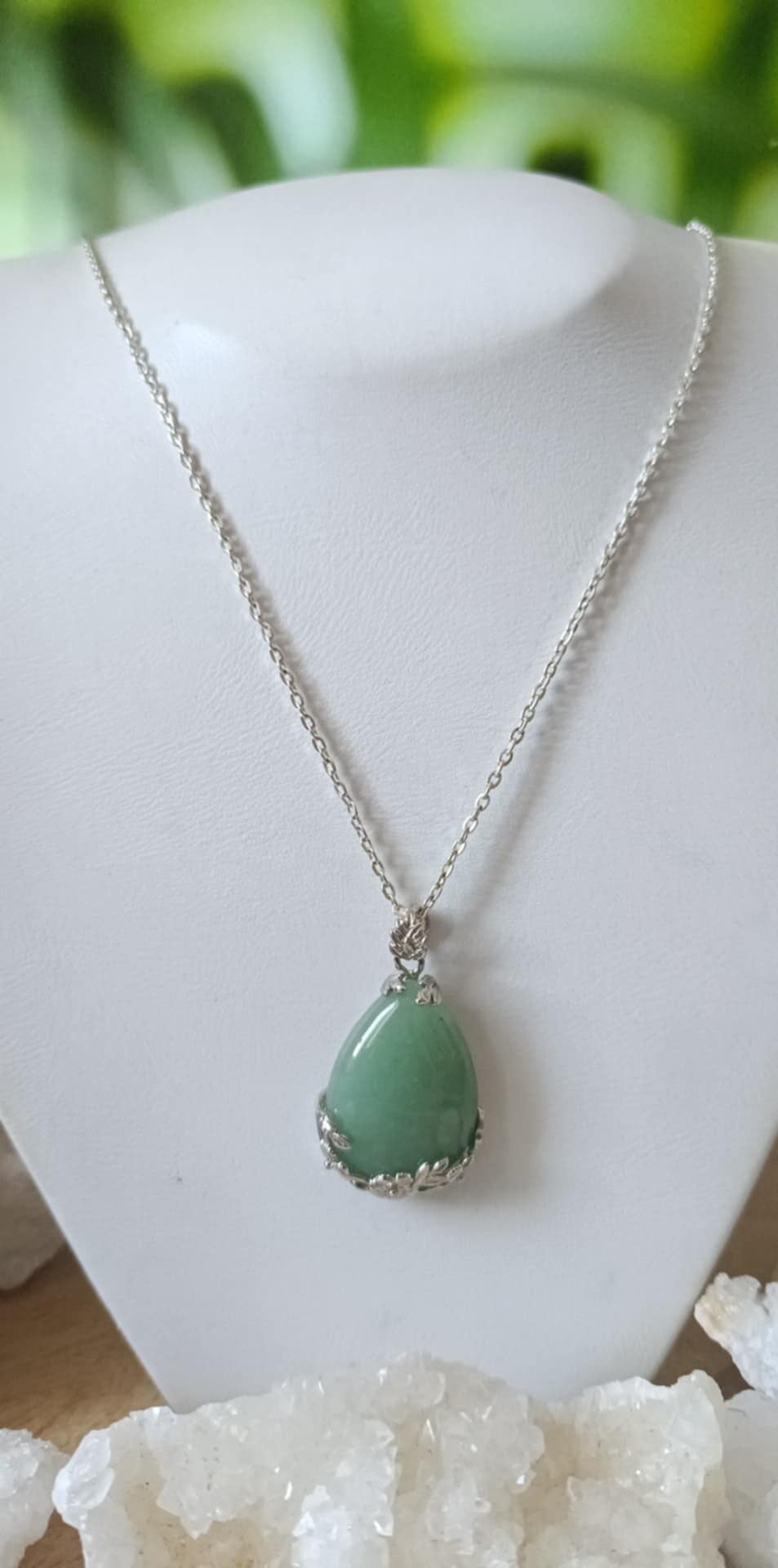 Collier Aventurine Verte