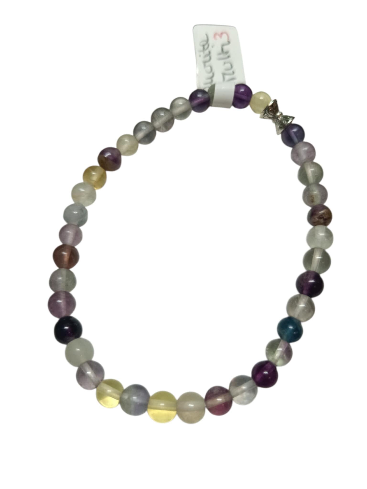 Bracelet Fluorite Arc-en-Ciel 5mm