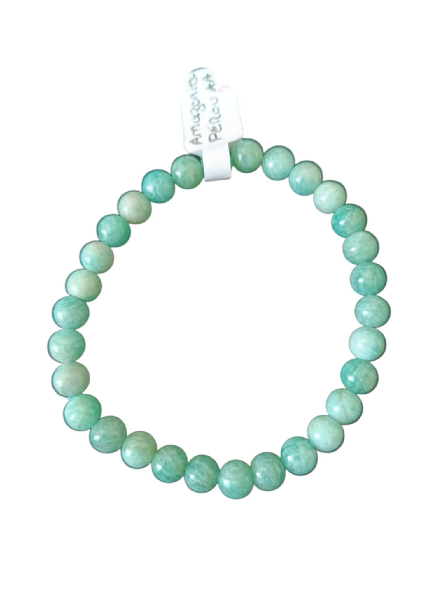 Bracelet Amazonite 6mm grade 2A