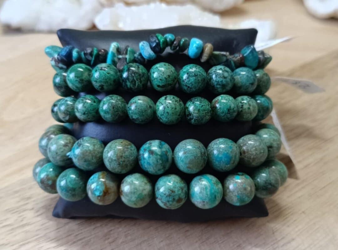 Bracelet Chrysocolle Grade AA