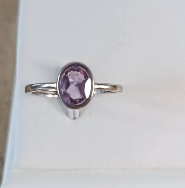 Bague Améthyste " Clarisse "