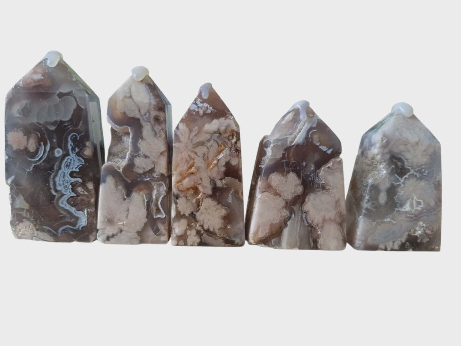 Agate Fleur de Cerisier - Sakura " Pointe "