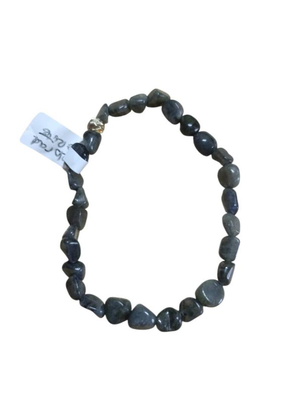 Bracelet Labradorite Bleue Forme Libre