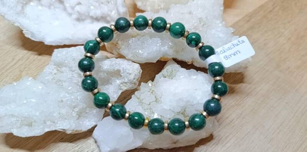 Bracelet Malachite Foncé