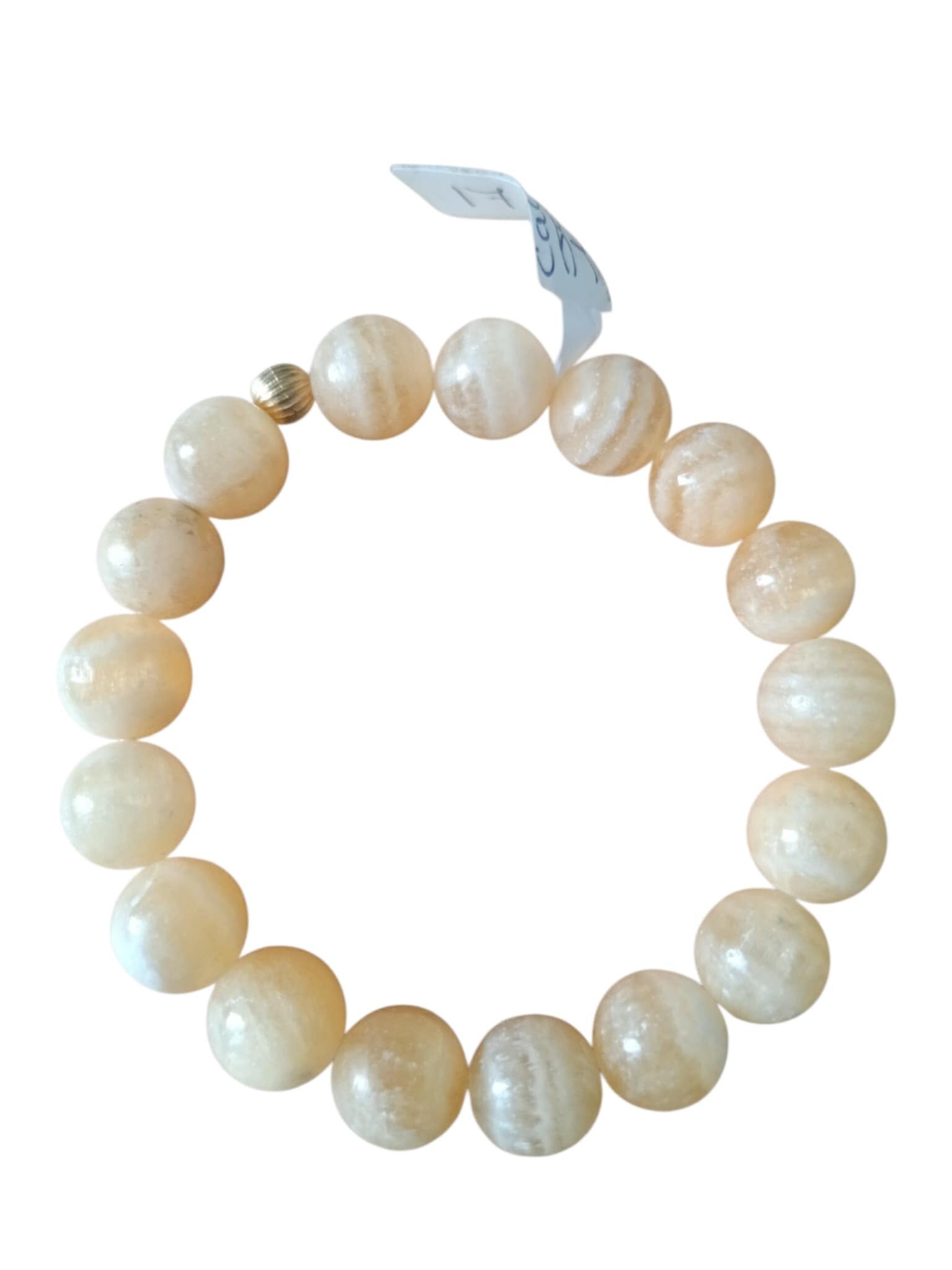 Bracelet Calcite Jaune 11mm