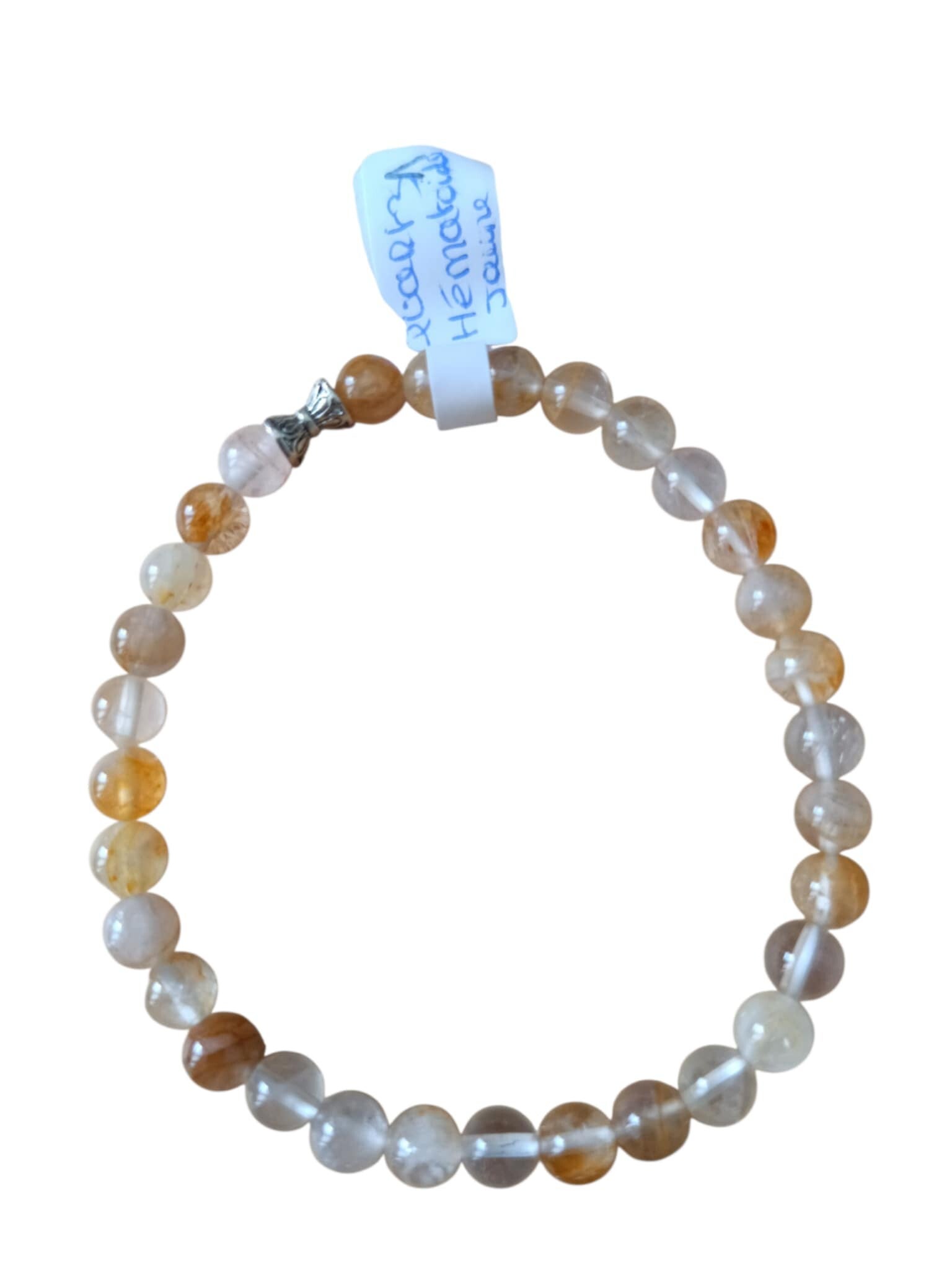 Bracelet Quartz Hématoïde Jaune 6mm