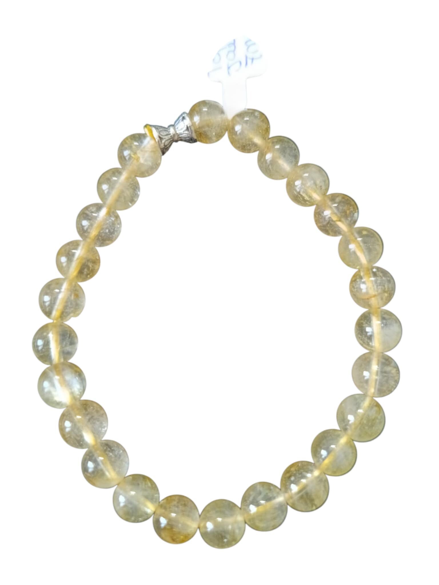 Bracelet Topaze Jaune Impérial 7mm Grade AA