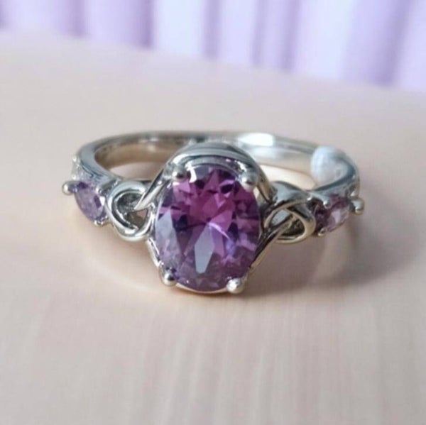 Bague Améthyste " Orlane "