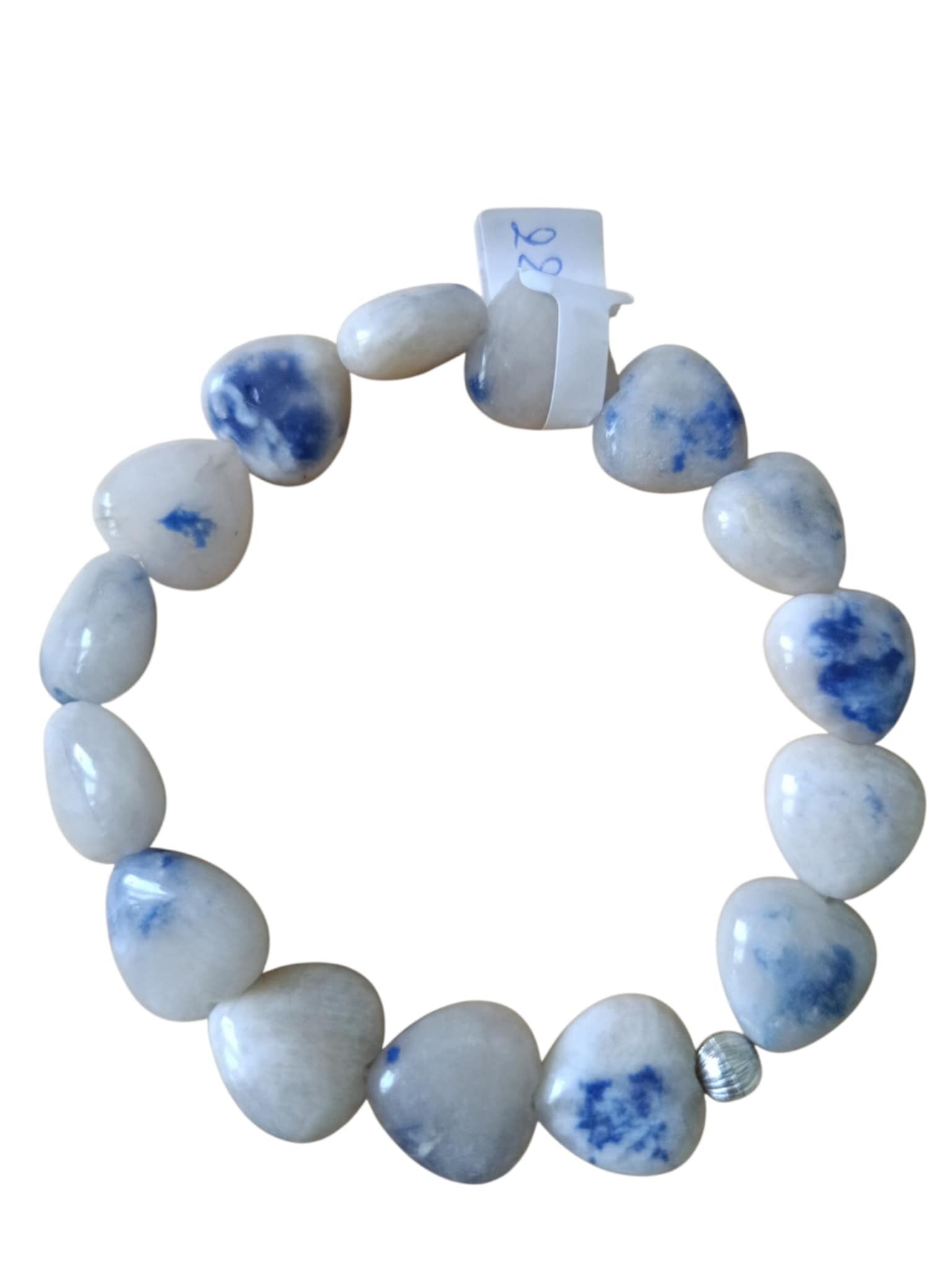 Bracelet Quartz sur Dumortiérite Coeur