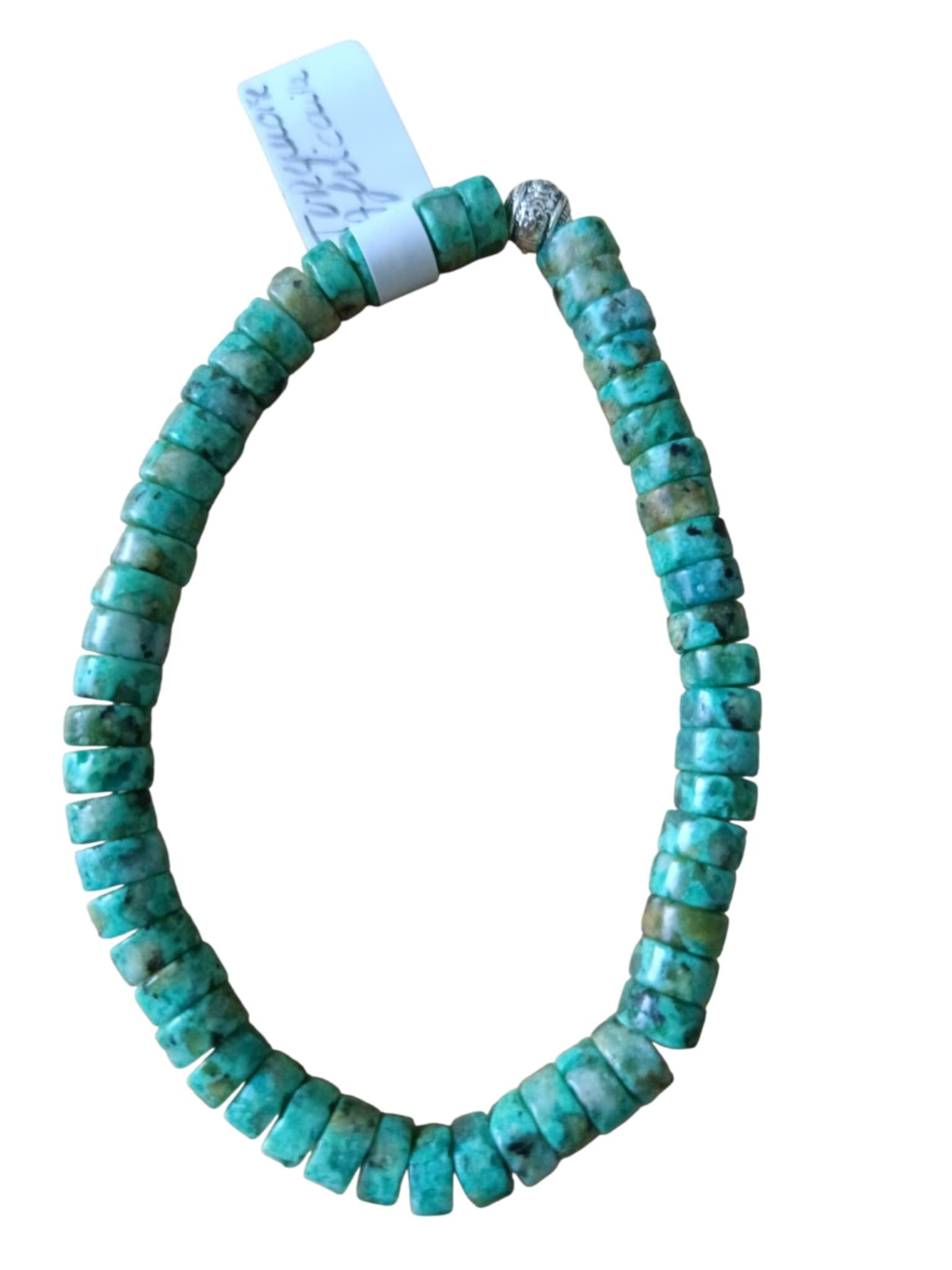 Bracelet Turquoise Africaine Rondelle