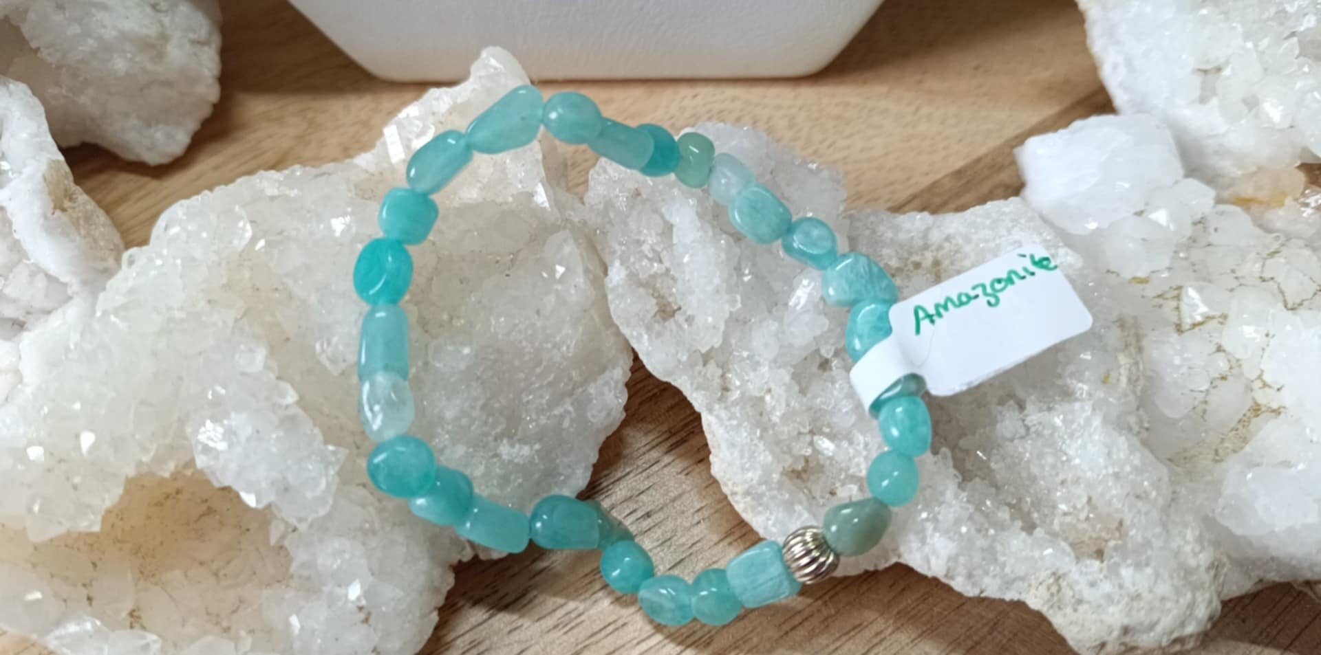 Bracelet Amazonite Forme Libre