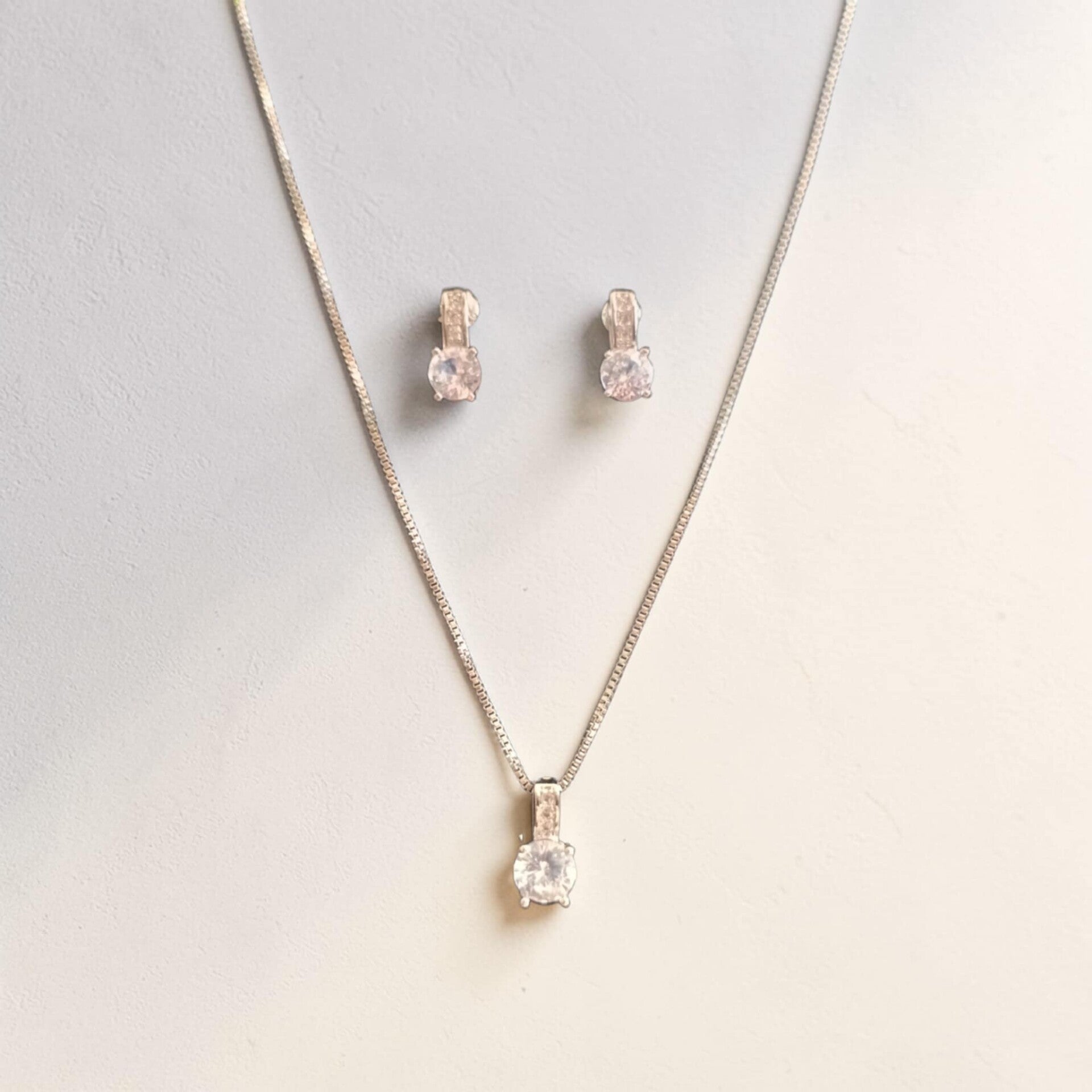 Parure Moissanite " Déesse "