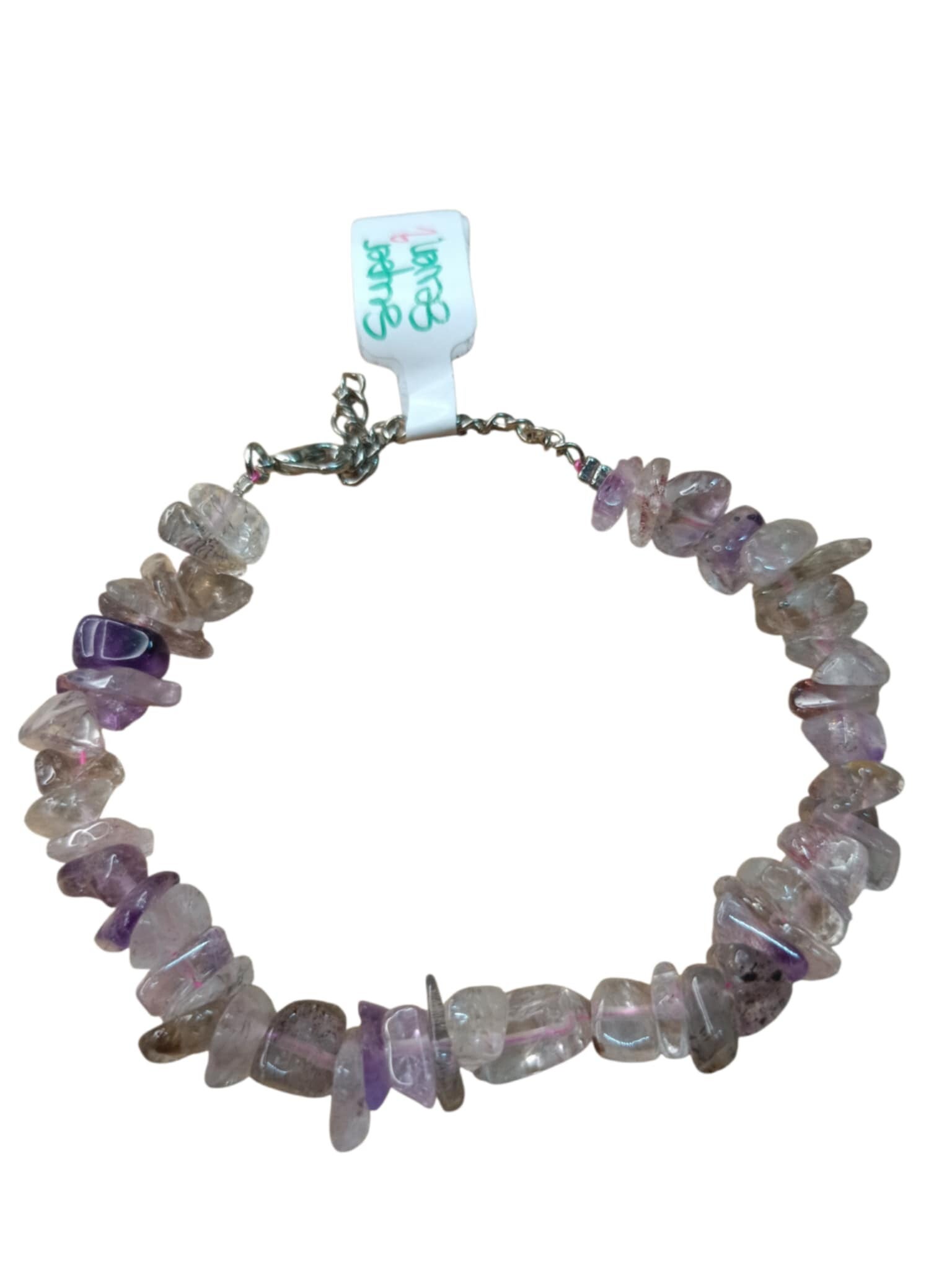 Bracelet Super Seven Baroque avec fermoir