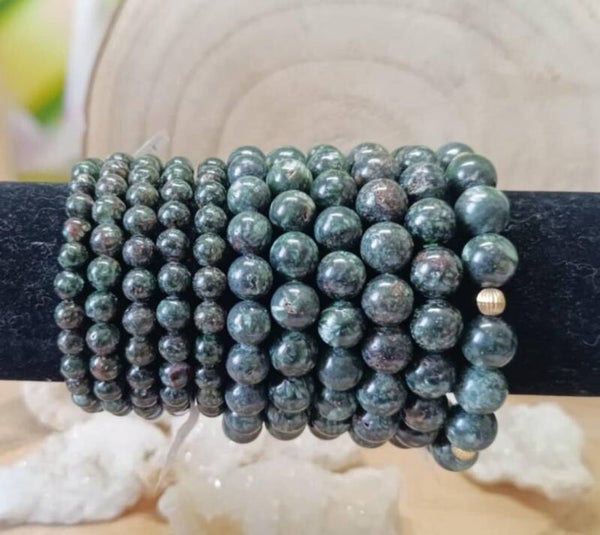 Bracelet Séraphinite Grade B
