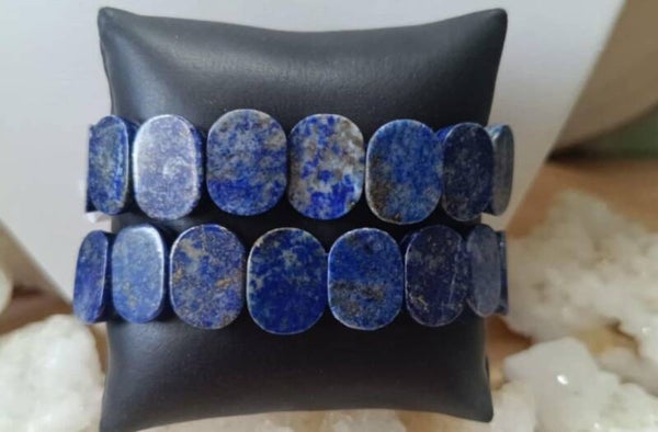 Bracelet Lapis Lazuli Ovale 16mm