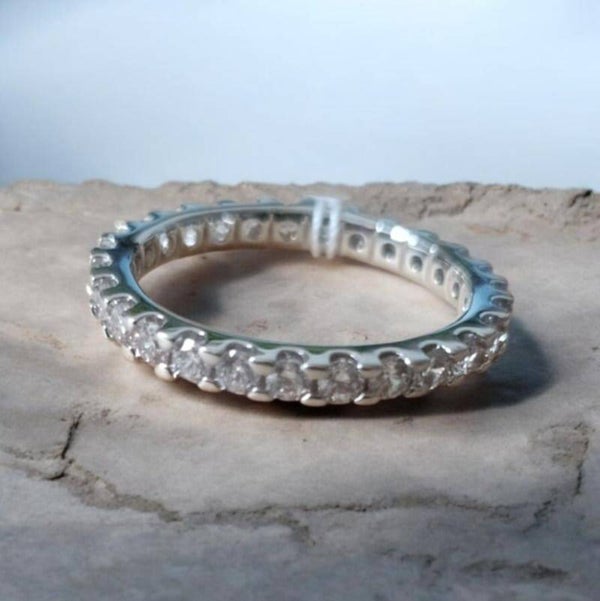 Alliance Moissanite " Duchesse "