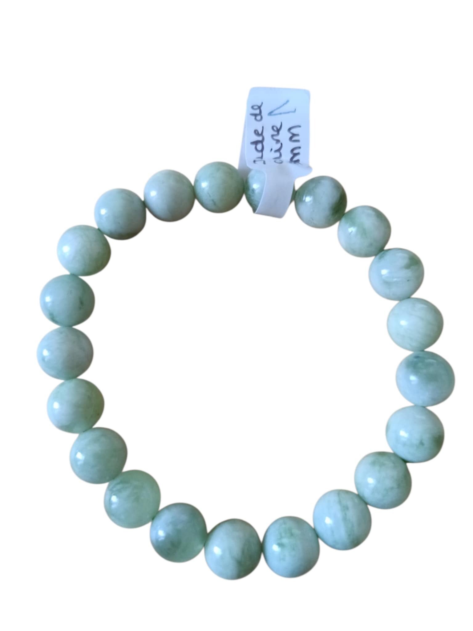 Bracelet Jade de Chine 9mm