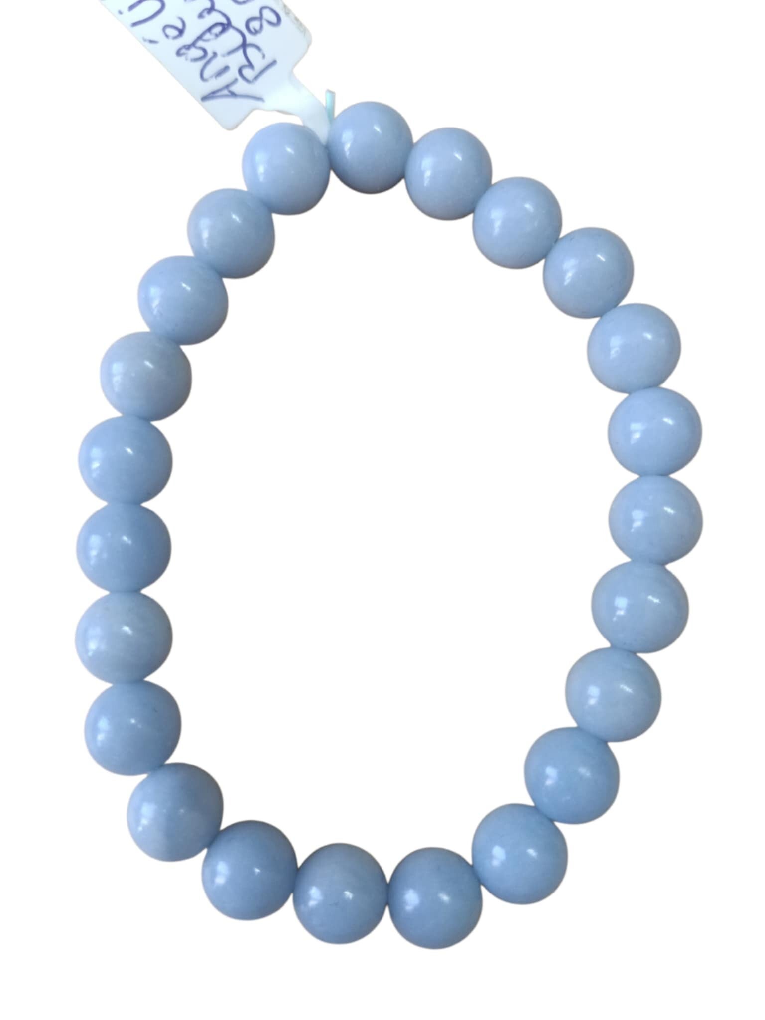 Bracelet Angelite bleue 8mm
