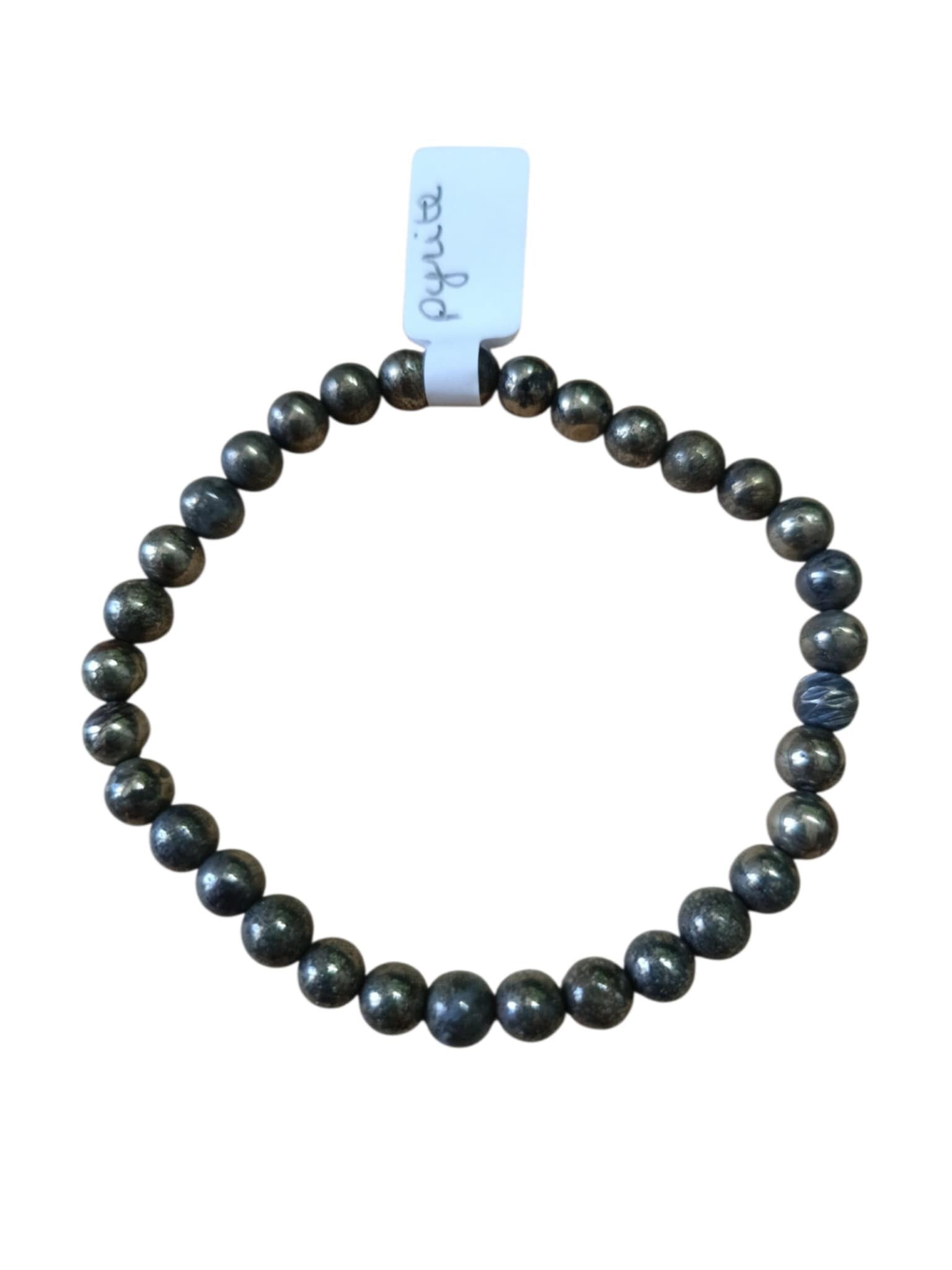 Bracelet Pyrite 6mm