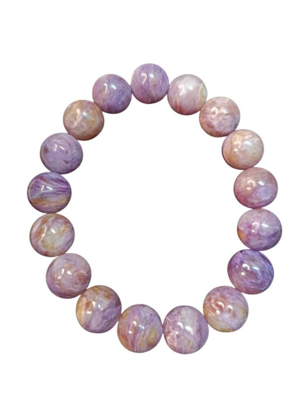 Bracelet Charoïte 12mm Grade A