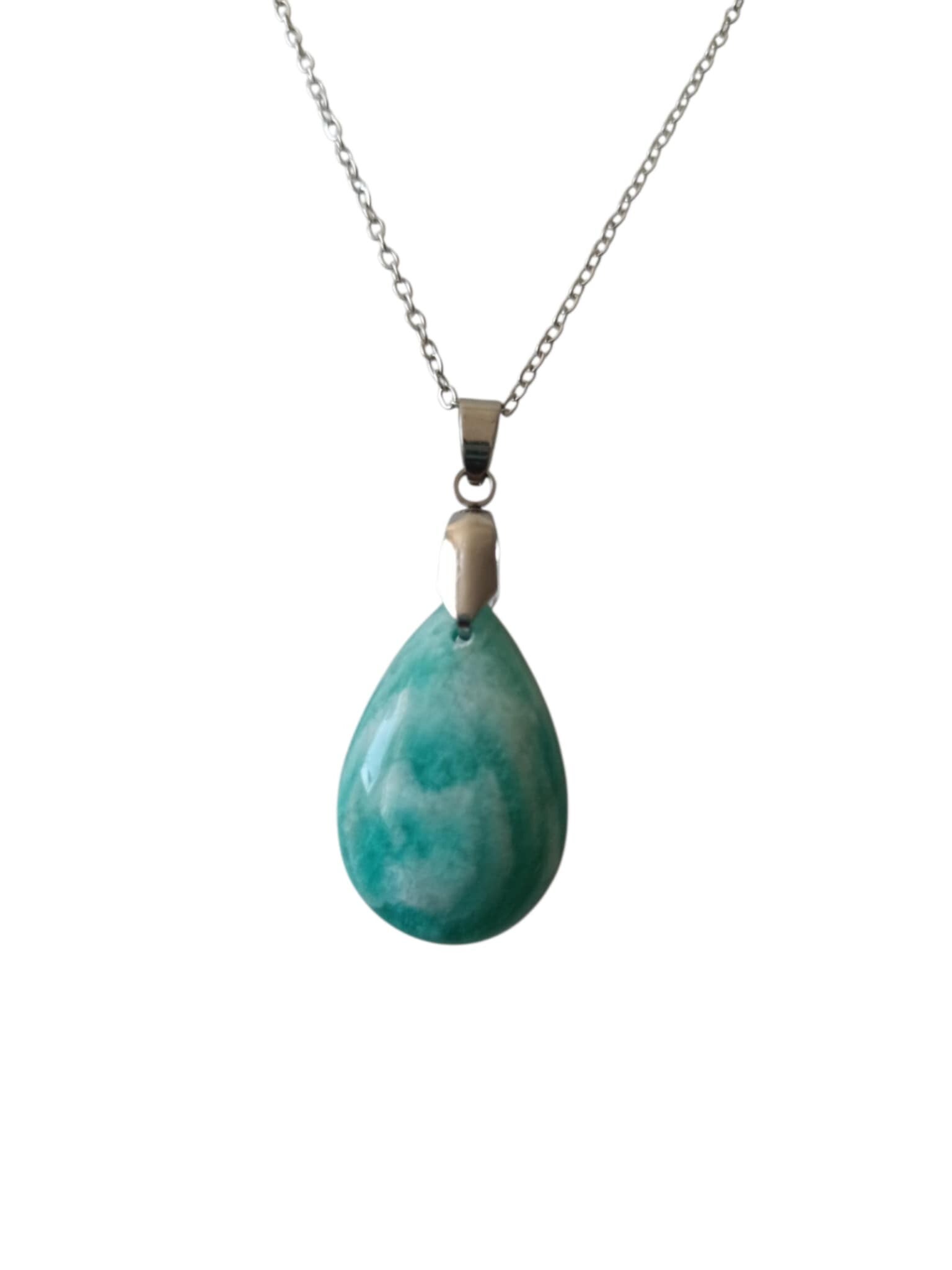 Collier Amazonite de Russie grade 2A