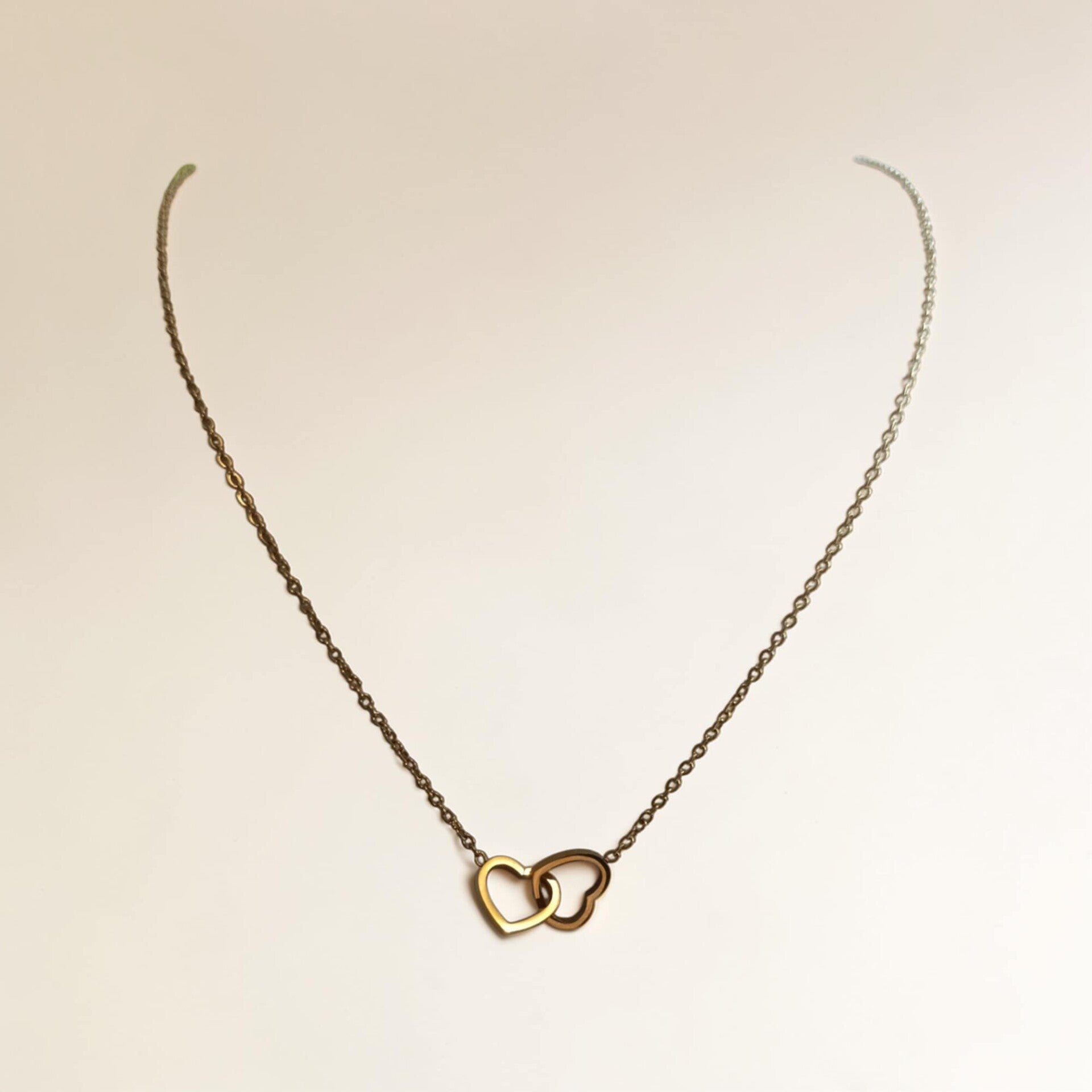 Collier coeurs " Duo"