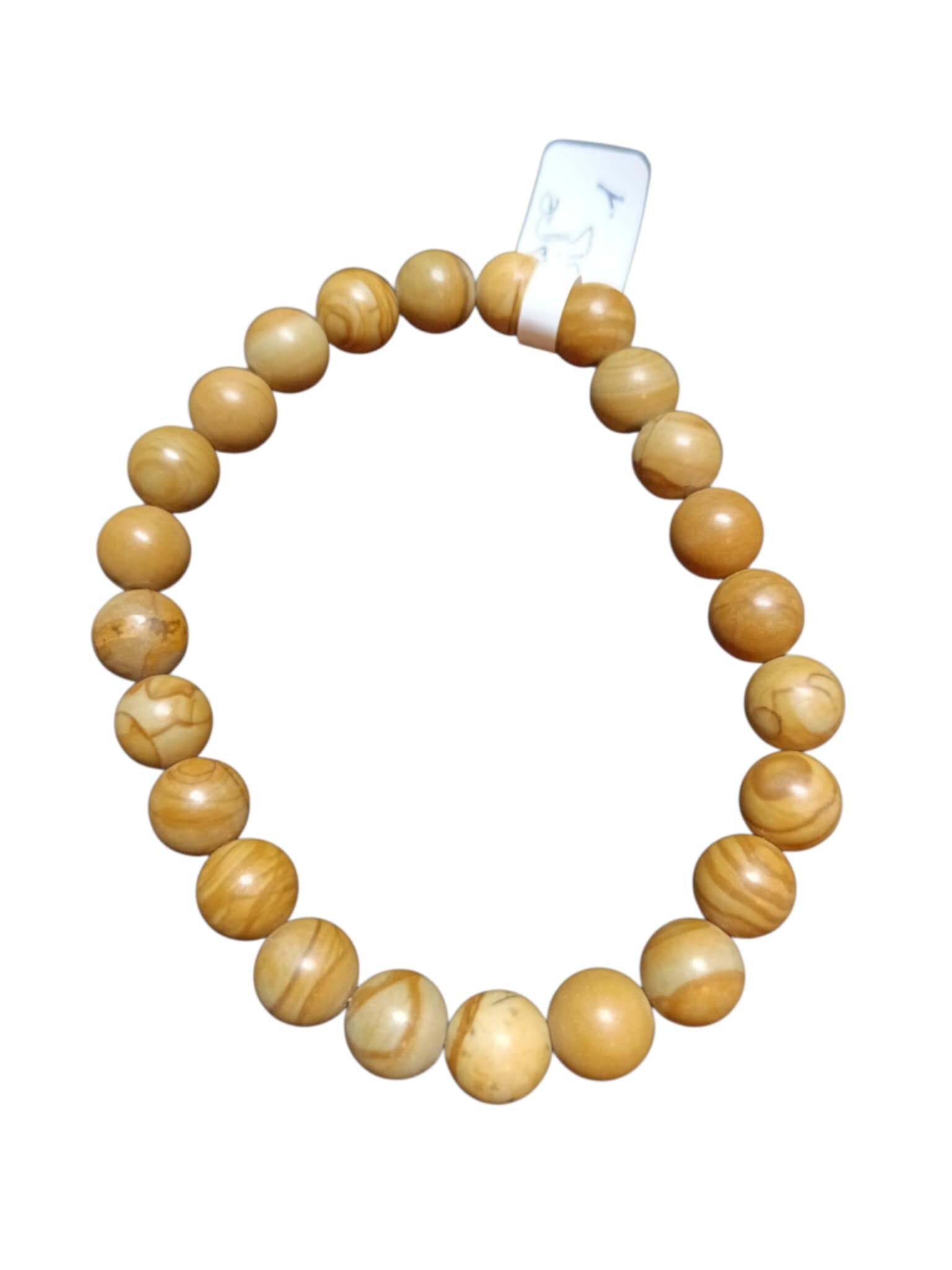 Bracelet Jaspe Bois 8mm