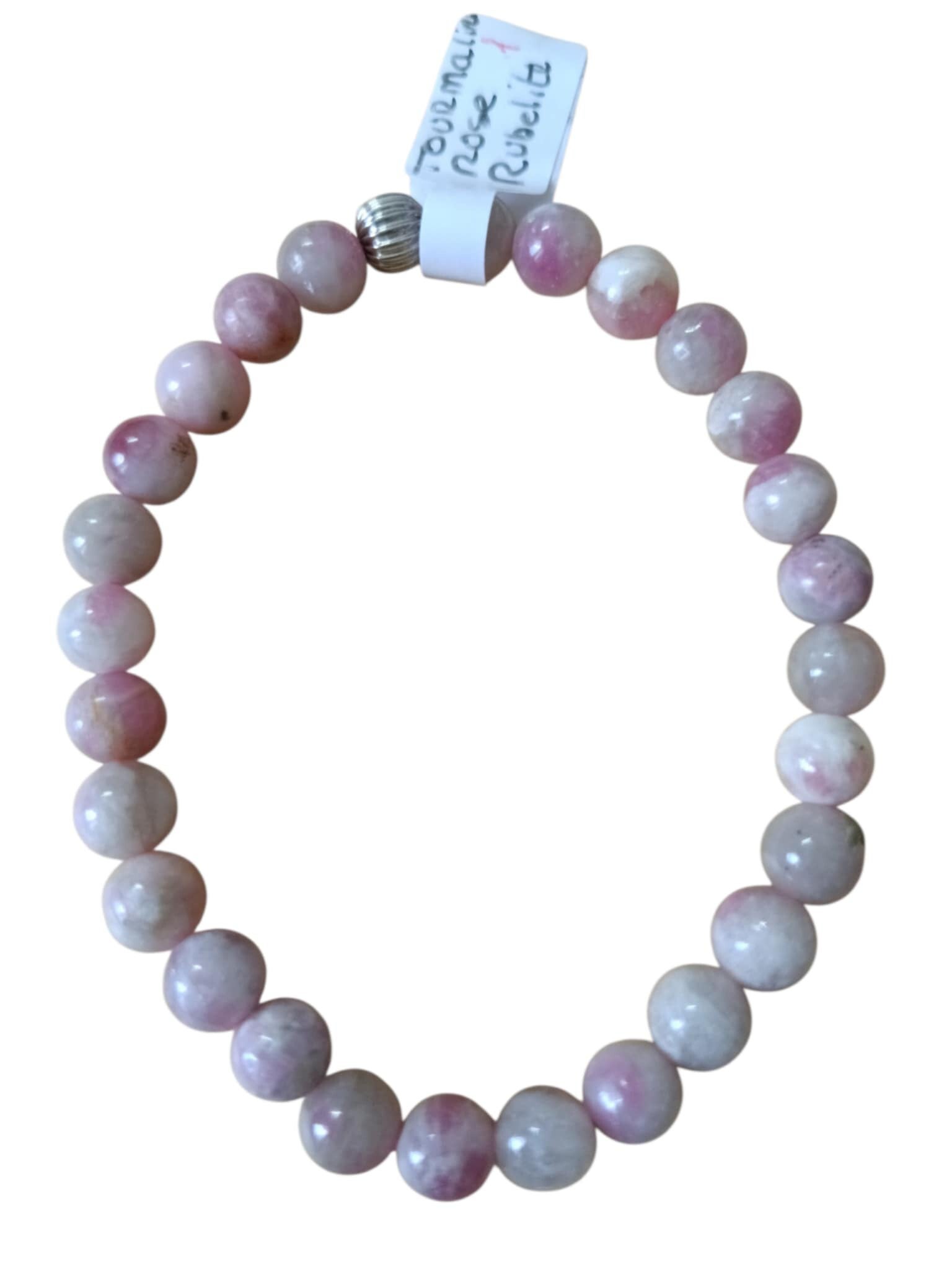 Bracelet Tourmaline Rose 7mm