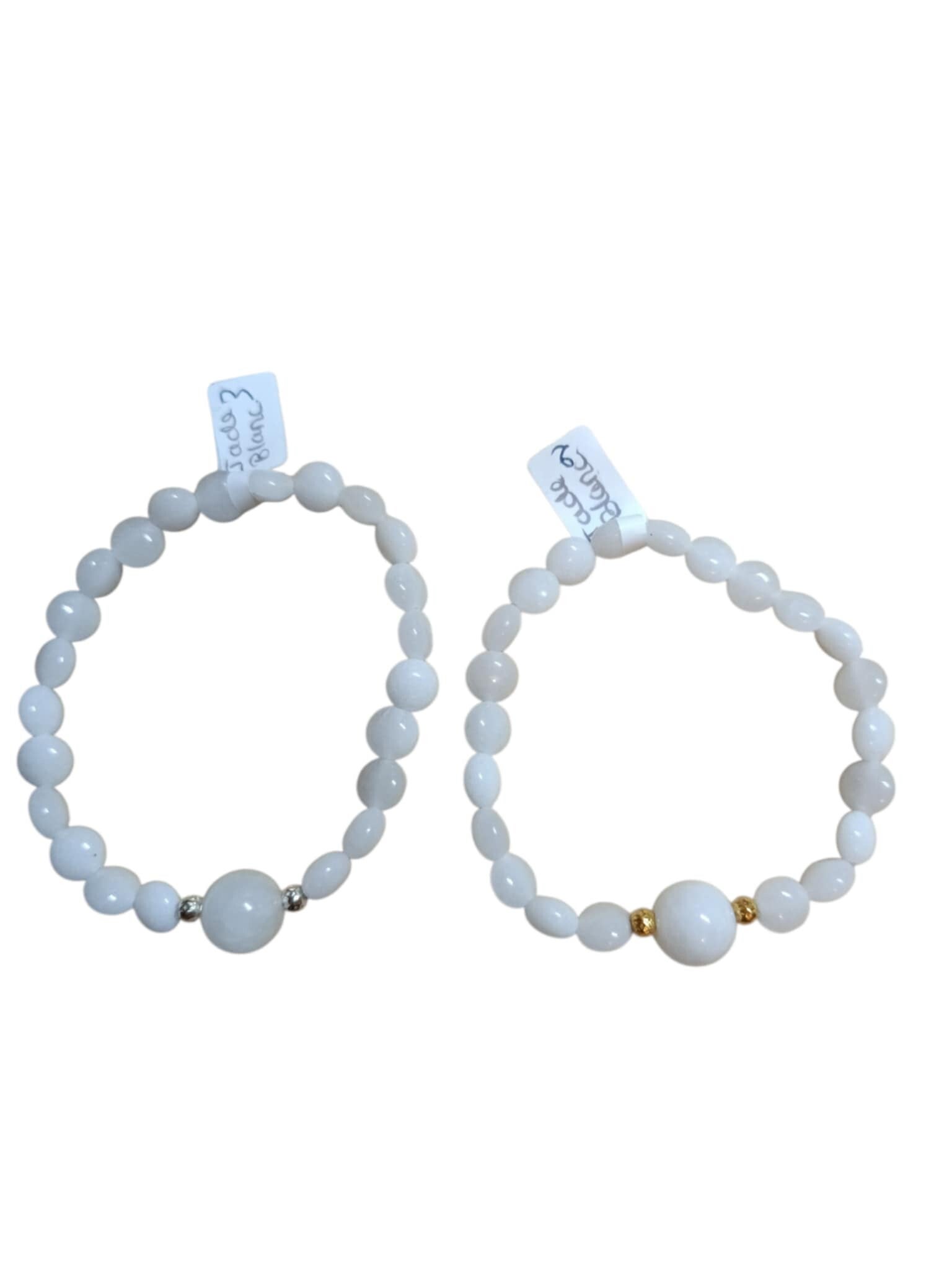 Bracelet Jade blanc