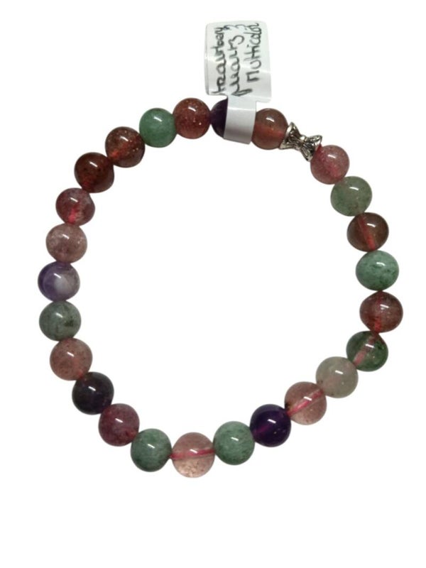 Bracelet Quartz Fraise Multicolore 8mm