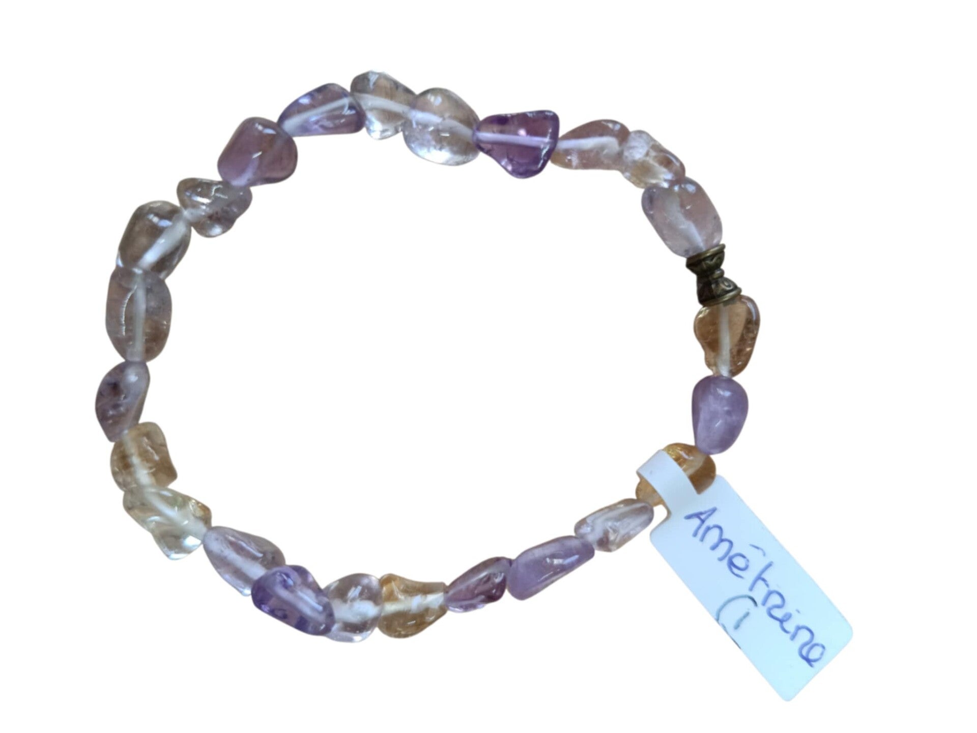 Bracelet Amétrine forme libre