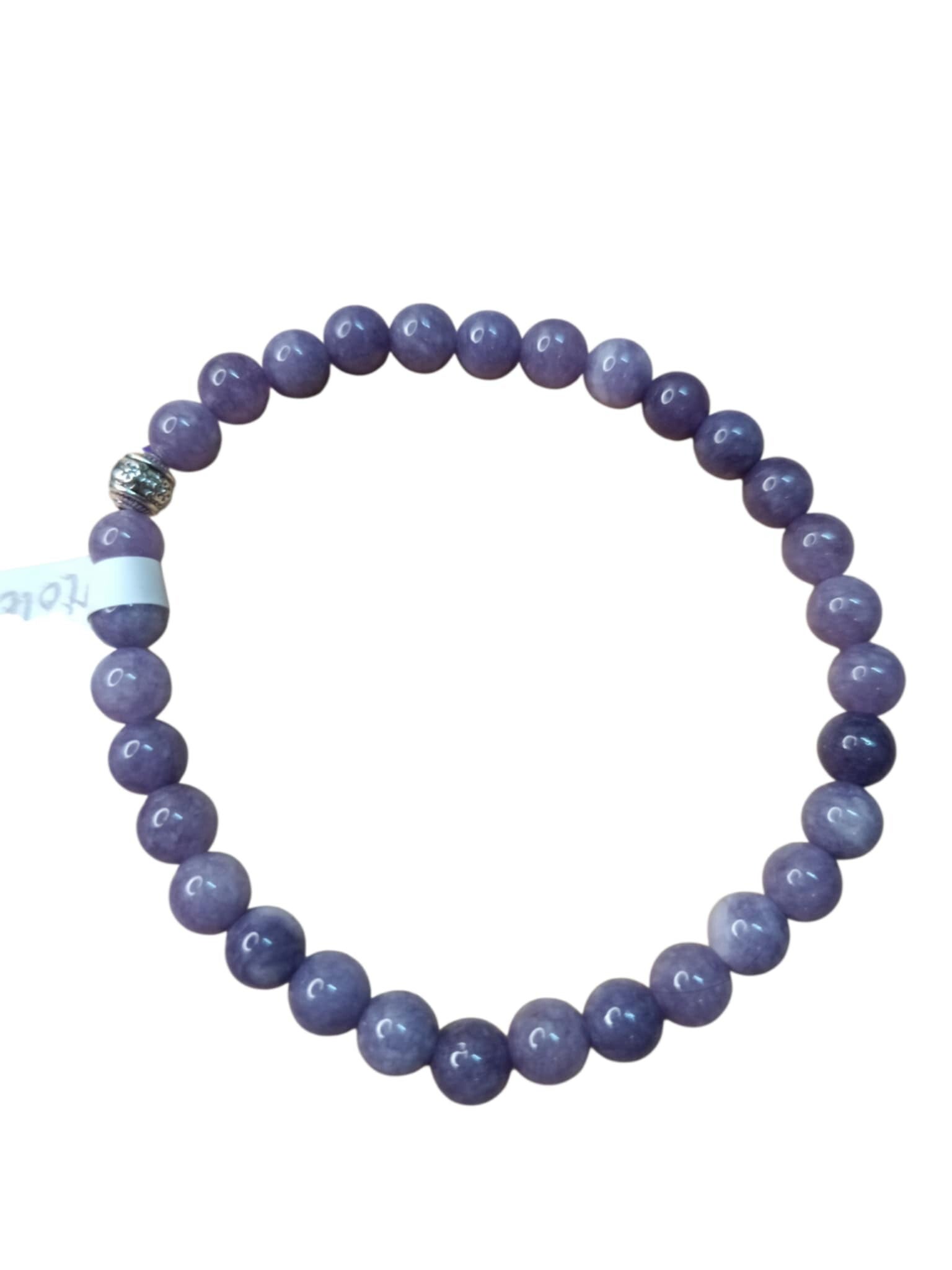 Bracelet Angelite (Anhydrite) Violette 6mm