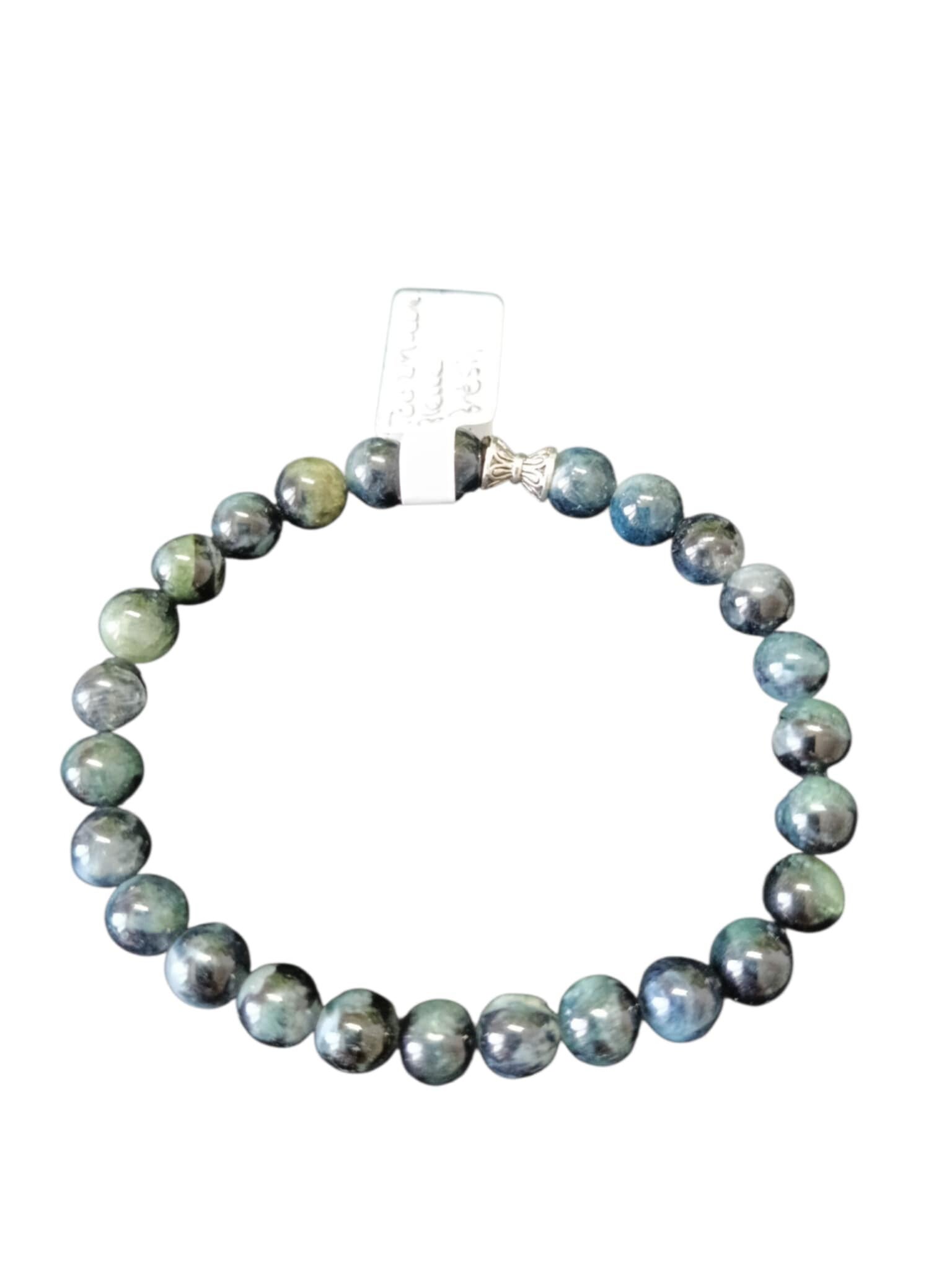 Bracelet Tourmaline Bleue 7mm