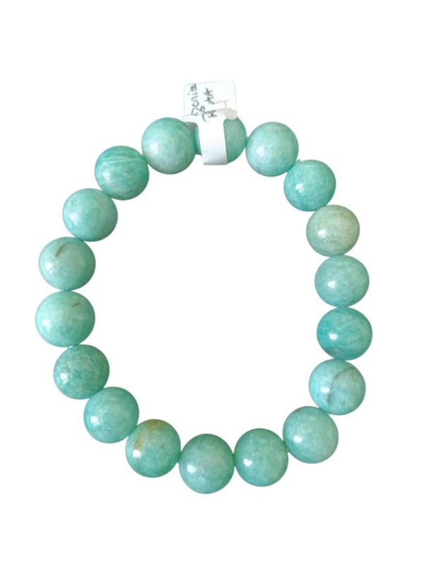 Bracelet Amazonite 11mm grade 2A