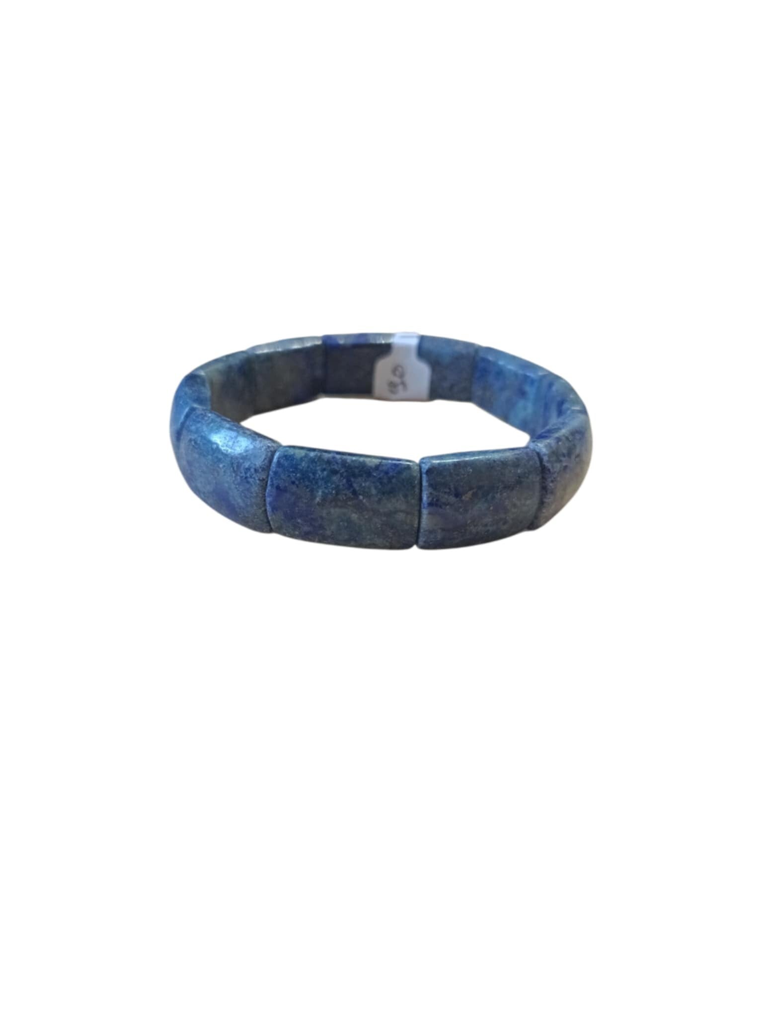 Bracelet Lapis Lazuli Rectangle 14mm